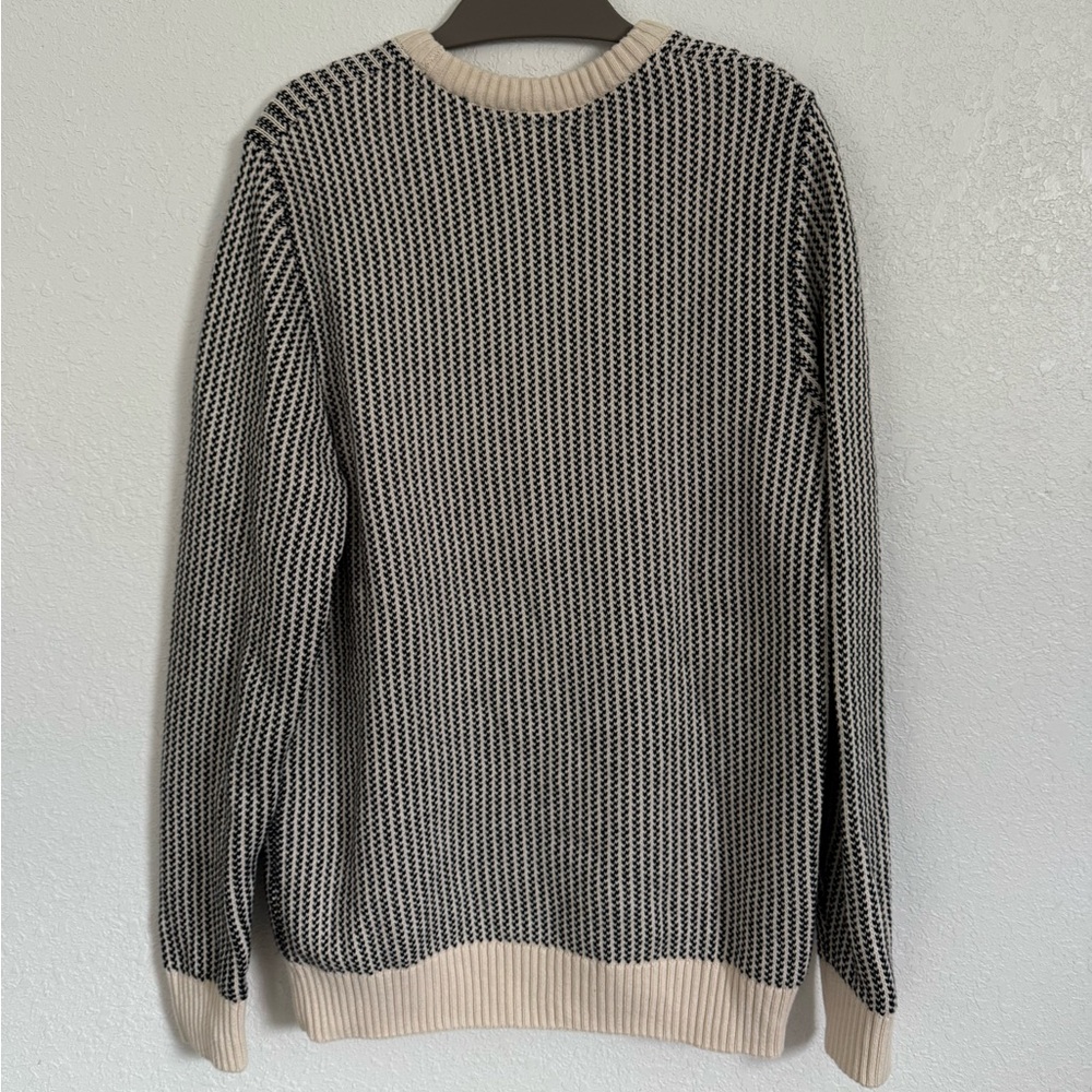 Paul James Cotton Fisherman Tuck Stitch sweater 100% Cotton Size Small - Picture 3 of 7